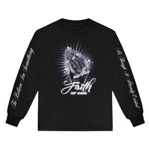 TO BELIEVE IN SOMETHING LONGSLEEVE SHIRT SIZE MEDIUM